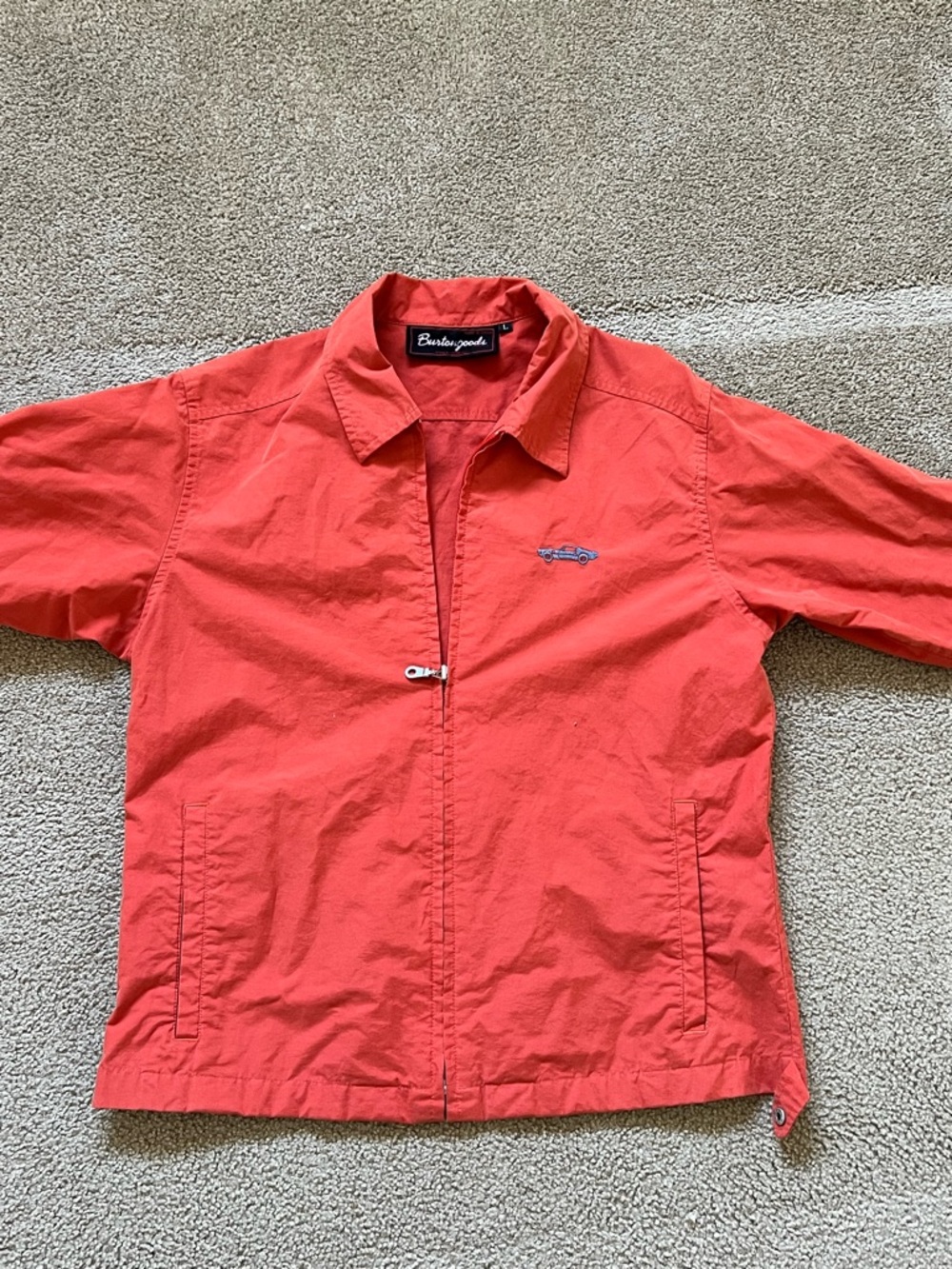 Burton Casual Button-Down Shirt in Red